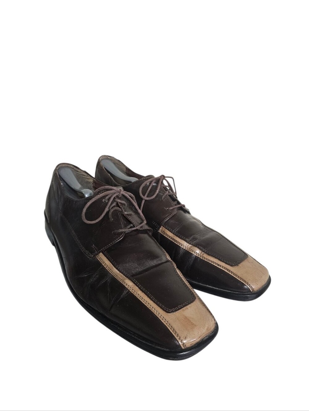 Stacy Adams Arnez Brown Multi Lace Up Dress Men's 12 M